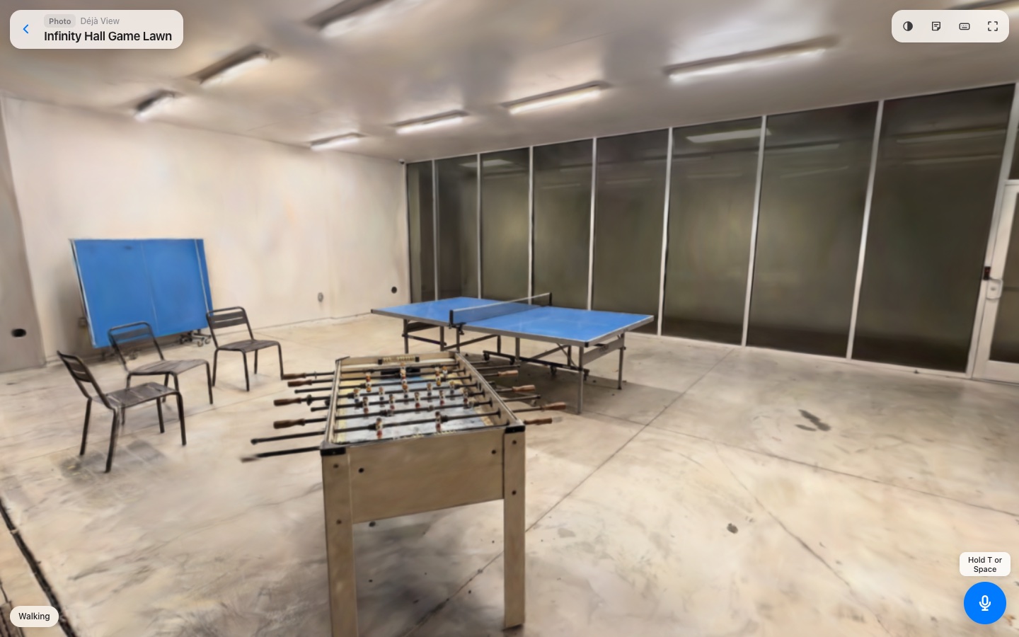The Infinity Hall Game Lawn in a web browser